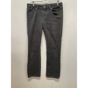 Patagonia corduroy pants womens Sz 29 organic cotton straight leg hiking Gray